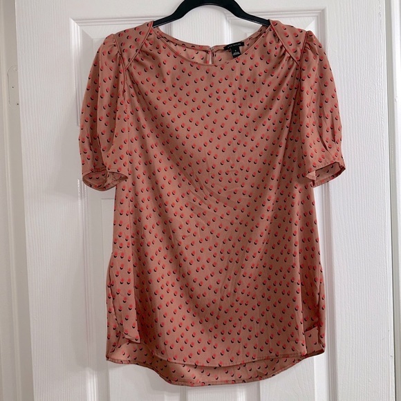 Ann Taylor Polka Dot Top - Picture 1 of 5